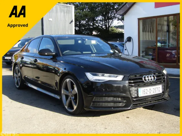 Audi A6 Saloon, Diesel, 2015, Black