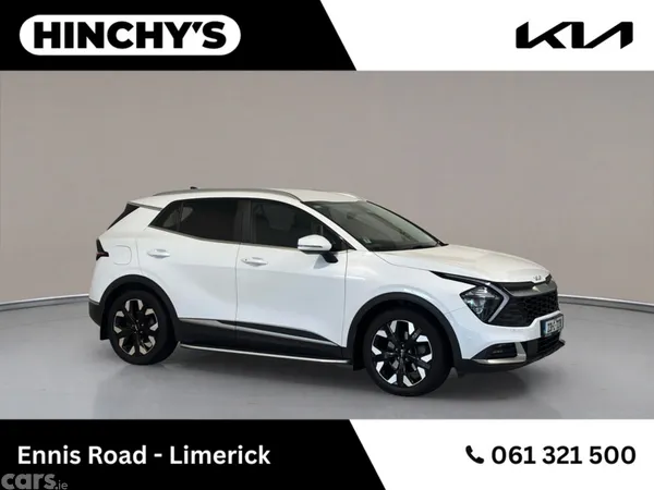 Kia Sportage SUV, Petrol Plug-in Hybrid, 2023, White
