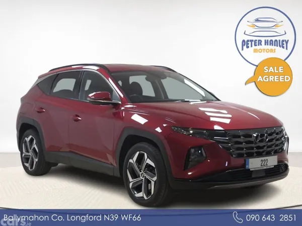 Hyundai Tucson SUV, Petrol Plug-in Hybrid, 2022, Red