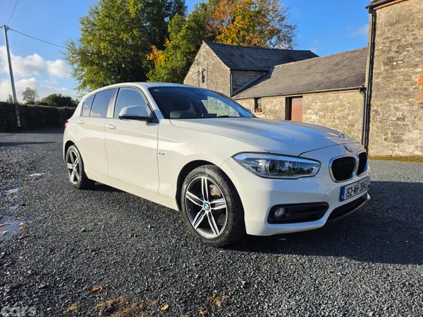 BMW 1-Series Hatchback, Petrol, 2015, White
