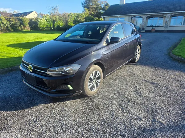 Volkswagen Polo Hatchback, Petrol, 2019, Black