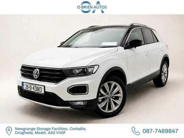Volkswagen T-Roc Estate, Diesel, 2021, White