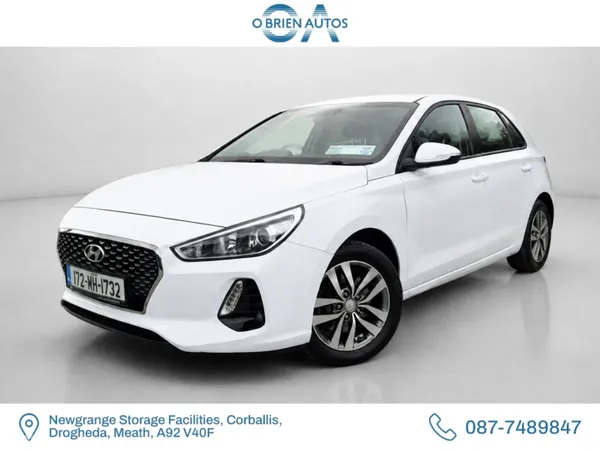 Hyundai i30 Hatchback, Petrol, 2017, White
