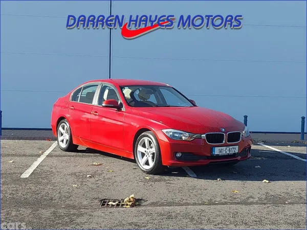 BMW 3-Series Saloon, Diesel, 2014, Red