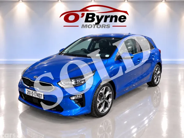 Kia Ceed Hatchback, Petrol, 2020, Blue