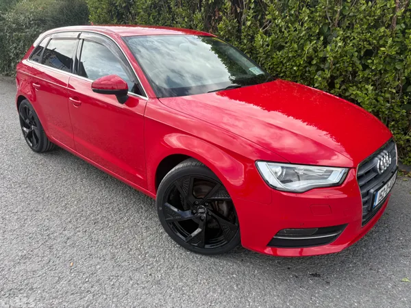 Audi A3 Hatchback, Petrol, 2015, Red