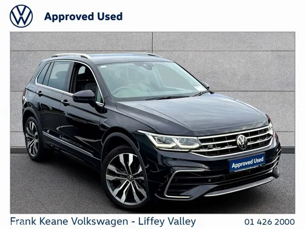 Volkswagen Tiguan SUV, Petrol Plug-in Hybrid, 2023, Black