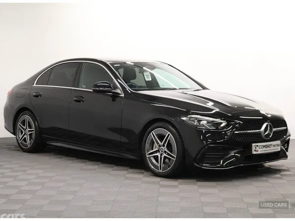 Mercedes-Benz C-Class Saloon, Diesel Hybrid, 2025, Black