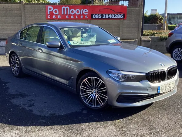 BMW 5-Series Saloon, Diesel, 2017, Grey