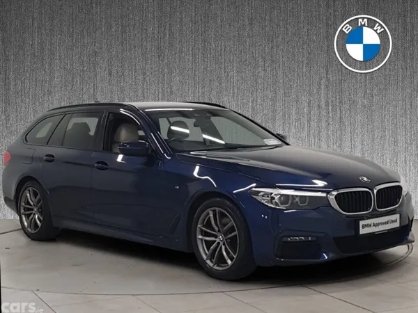 BMW 5-Series Estate, Diesel, 2019, Blue