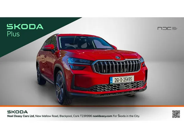 Skoda Kodiaq SUV, Diesel, 2026, Red
