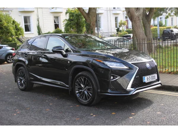 Lexus RX450H SUV, Petrol Hybrid, 2018, Black