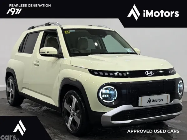 Hyundai INSTER SUV, Electric, 2025, Yellow