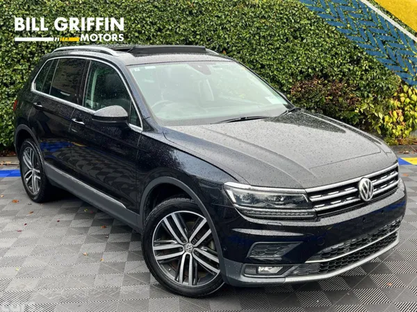 Volkswagen Tiguan SUV, Diesel, 2019, Black