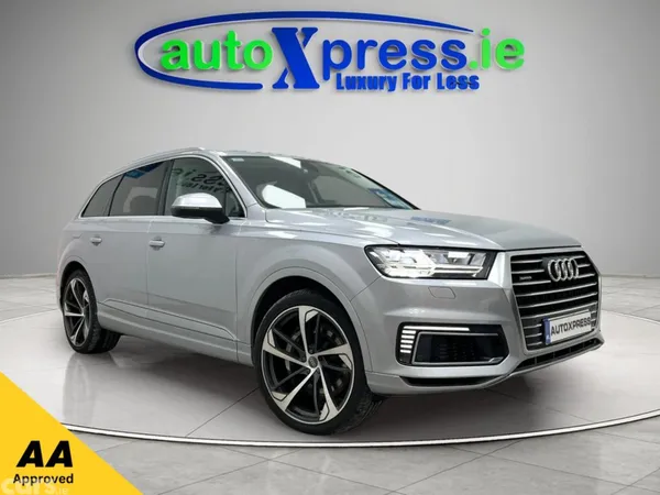 Audi Q7 SUV, Diesel Plug-in Hybrid, 2017, Silver