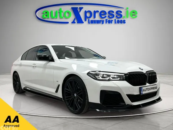 BMW 5-Series Saloon, Diesel, 2021, White