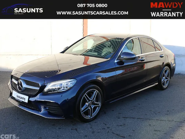 Mercedes-Benz C-Class Saloon, Diesel, 2018, Blue