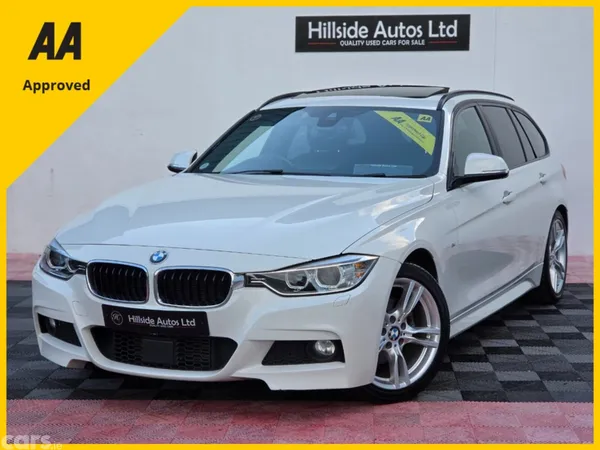 BMW 3-Series Estate, Diesel, 2015, White