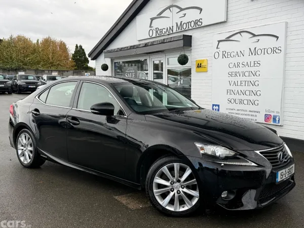 Lexus IS Saloon, Petrol Hybrid, 2015, Black