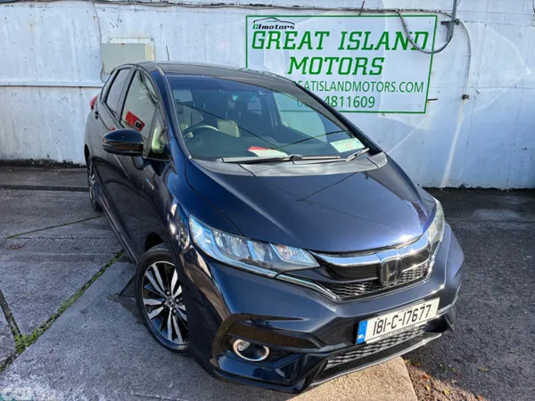 Honda Fit Hatchback, Petrol Hybrid, 2018, Blue