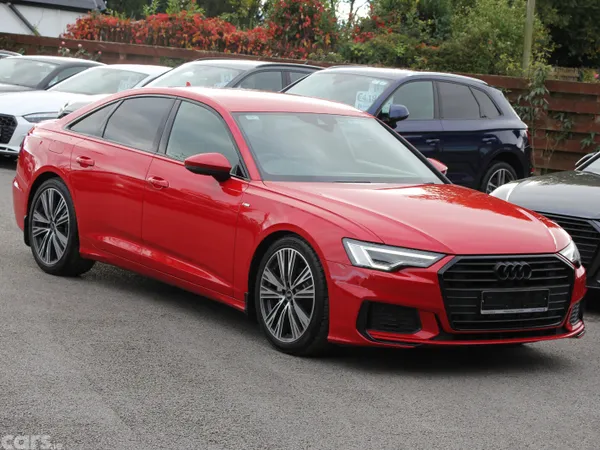 Audi A6 Saloon, Diesel, 2022, Red