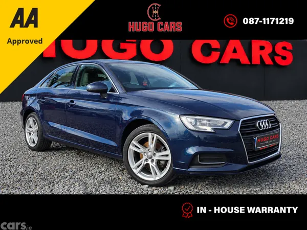 Audi A3 Saloon, Diesel, 2018, Blue