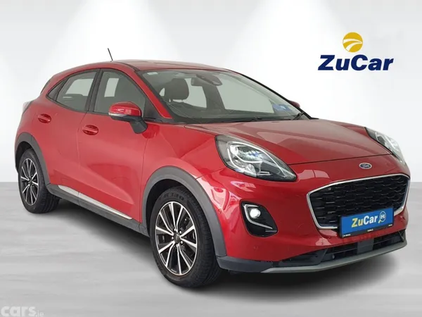 Ford Puma MPV, Petrol Hybrid, 2023, Red