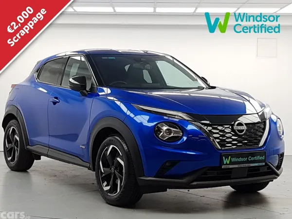 Nissan Juke SUV, Petrol Hybrid, 2024, Blue