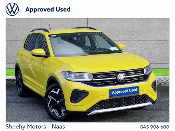 Volkswagen T-Cross SUV, Petrol, 2025, Yellow