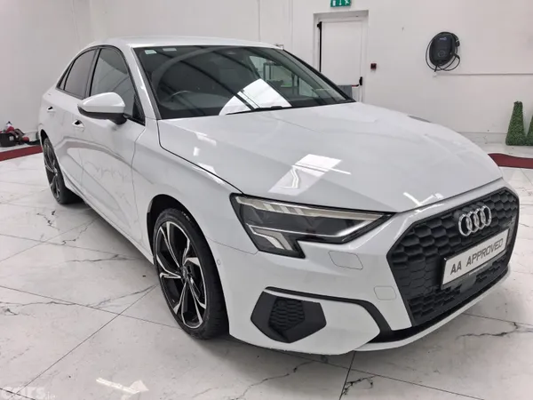 Audi A3 Saloon, Petrol, 2022, White