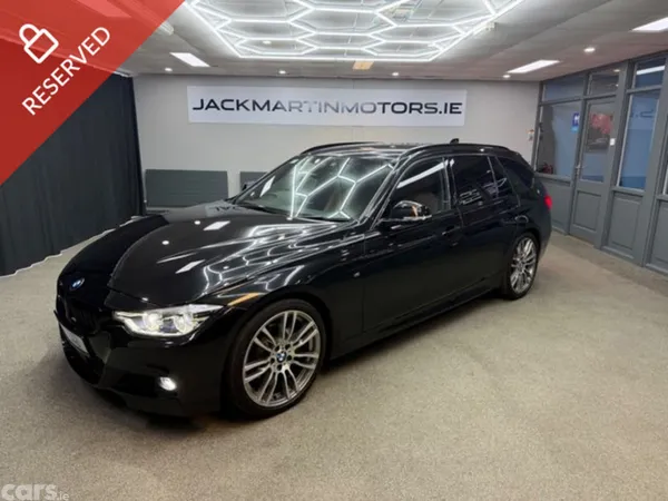 BMW 3-Series Estate, Diesel, 2017, Black