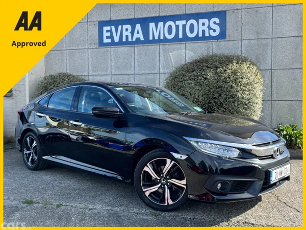 Honda Civic Saloon, Petrol, 2021, Black