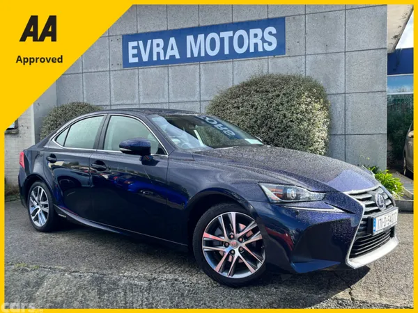 Lexus IS Saloon, Petrol Hybrid, 2017, Blue