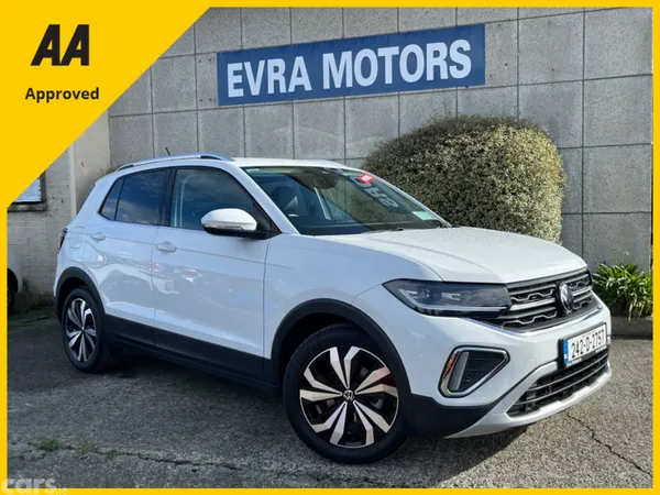 Volkswagen T-Cross SUV, Petrol, 2024, White
