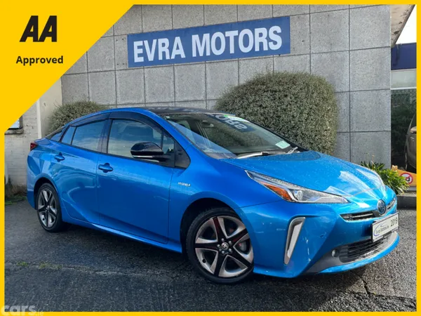 Toyota Prius Saloon, Petrol Hybrid, 2019, Blue