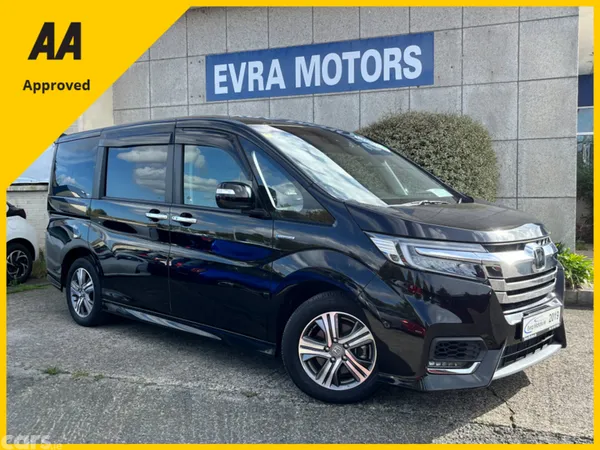 Honda Stepwagon MPV, Petrol Hybrid, 2019, Black
