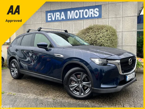 Mazda CX-60 SUV, Petrol Plug-in Hybrid, 2023, Blue