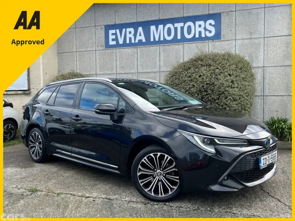 Toyota Corolla Estate, Petrol Hybrid, 2022, Black