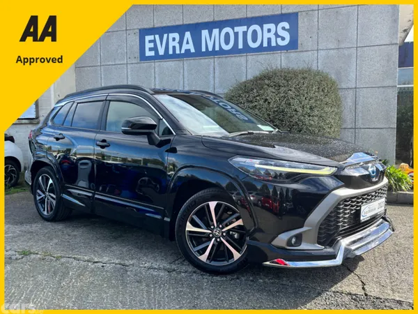 Toyota Corolla Cross SUV, Petrol Hybrid, 2023, Black