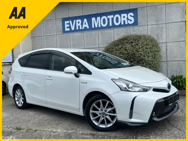 Toyota Prius MPV, Petrol Hybrid, 2019, White