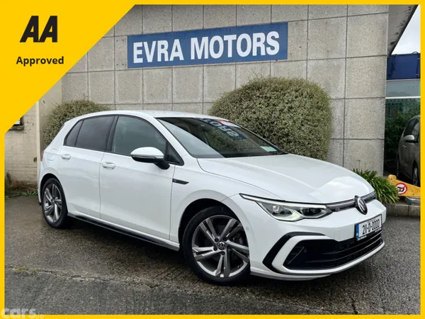 Volkswagen Golf Hatchback, Petrol, 2021, White