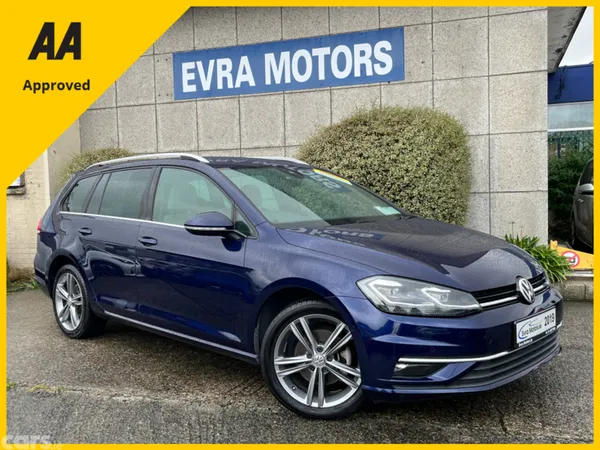 Volkswagen Golf Estate, Diesel, 2019, Blue