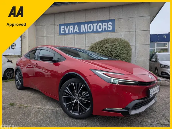 Toyota Prius Saloon, Petrol Hybrid, 2024, Red