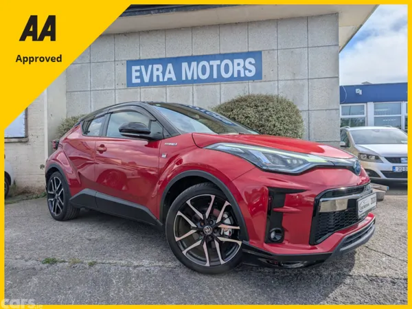 Toyota C-HR SUV, Petrol Hybrid, 2020, Red