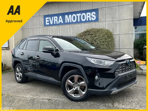 Toyota RAV4 SUV, Petrol Hybrid, 2021, Grey