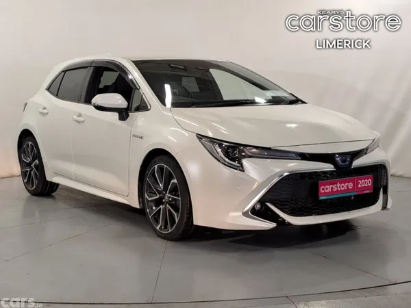 Toyota Corolla Hatchback, Petrol Hybrid, 2020, White