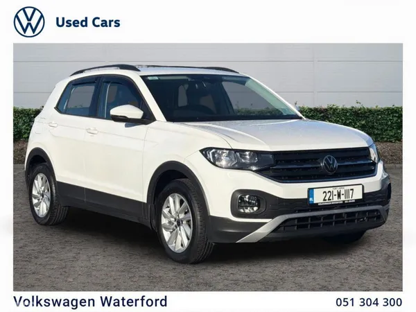 Volkswagen T-Cross Estate, Petrol, 2022, White