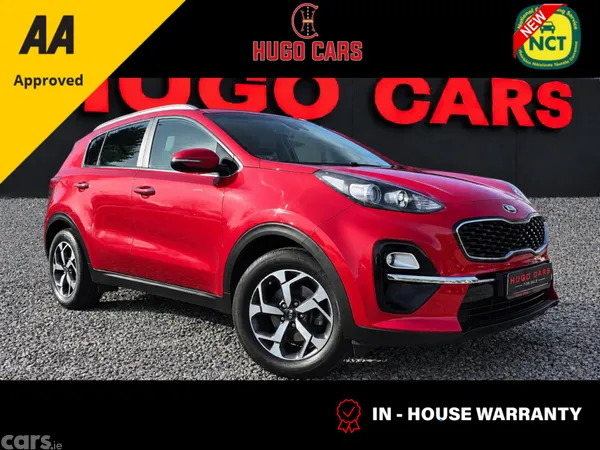 Kia Sportage SUV, Diesel, 2019, Red