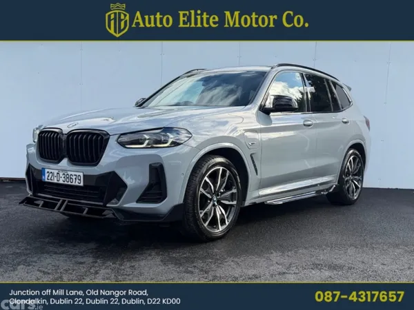 BMW X3 SUV, Petrol Plug-in Hybrid, 2022, Grey
