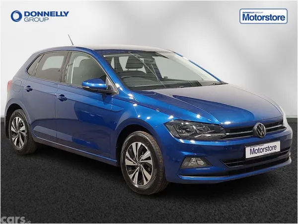 Volkswagen Polo Hatchback, Petrol, 2021, Blue